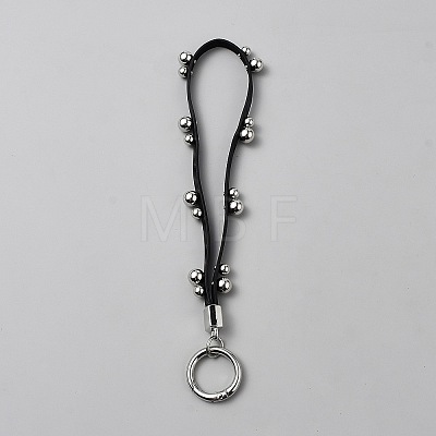 PU Leather Keychains KEYC-WH20004-33A-1