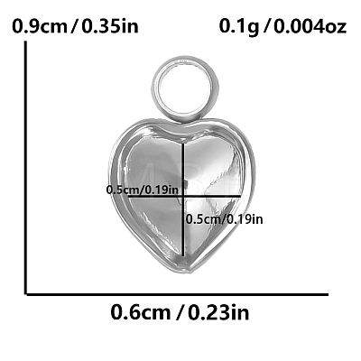 304 Stainless Steel Pendant Cabochon Settings PW-WG002AB-03-1