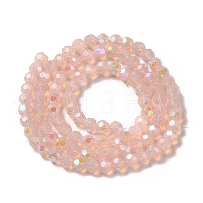 Imitation Jade Glass Beads Strands X-EGLA-A035-J4mm-L08-1