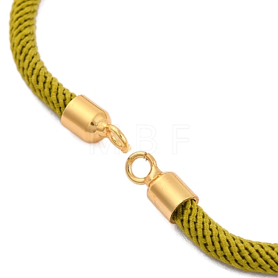 Nylon Cords Bracelet Makings Fit for Connector Charms AJEW-P116-02G-22-1