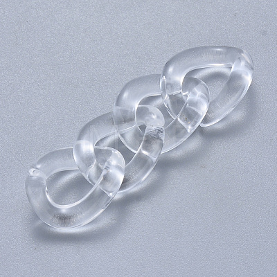 Transparent Acrylic Linking Rings TACR-T018-06-1