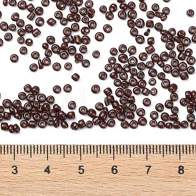 (Repacking Service Available) Baking Paint Glass Seed Beads SEED-C024-C-K18-1