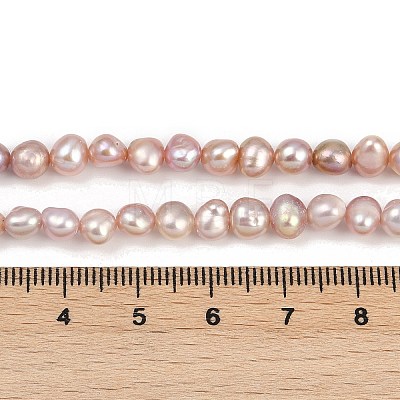 Natural Cultured Freshwater Pearl Beads Strands PEAR-P064-19E-04B-1