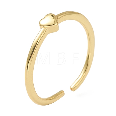 Brass Cuff Rings RJEW-L100-006G-1