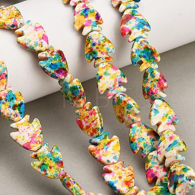 Dyed Synthetic Turquoise Beads Strands GG-CBAAE19-03B-03-1
