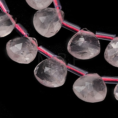 Natural Rose Quartz Beads Strands G-C292-A04-01-1