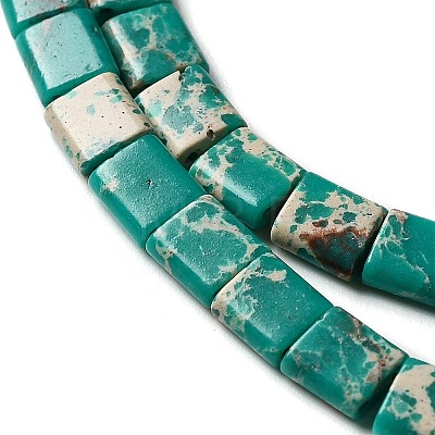 Synthetic Imperial Jasper Beads Strands G-F762-A03-01-1