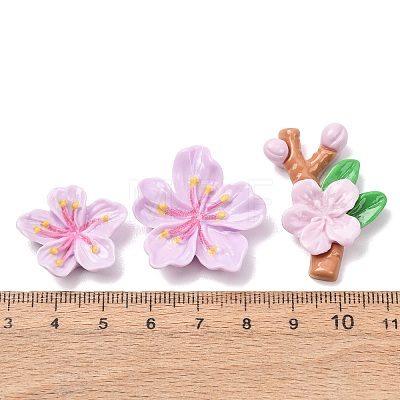 Opaque Resin Cabochons CRES-A064-01D-1