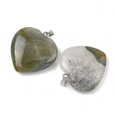 Natural Agate Pendants GG-K002-12A-26-1