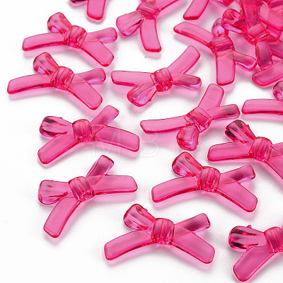 Transparent Acrylic Beads LS-X-TACR-S154-55B-906-1