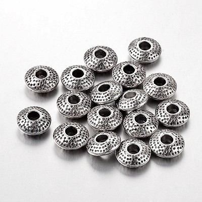 Tibetan Style Alloy Spacer Beads LS-TIBEB-R011-AS-FF-1
