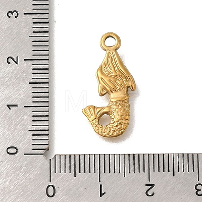 Ion Plating(IP) 304 Stainless Steel Pendants STAS-M075-26G-1