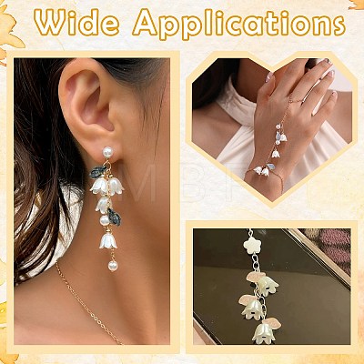 200Pcs Handmade Lampwork Pendants LAMP-CJ0002-88-1