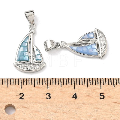 Brass Enamel Pendants KK-H534-05P-1