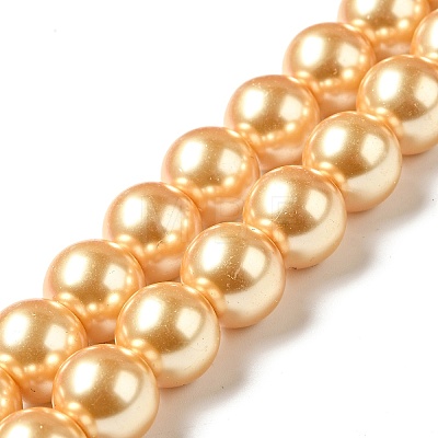 Glass Pearl Beads Strands HYC005-1