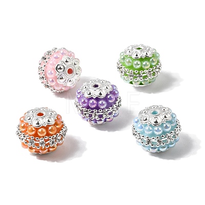 Acrylic Rhinestone Beads MACR-K002-03-1