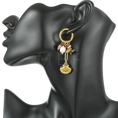 304 Stainless Steel Hoop Earrings EJEW-JE07008-02-1
