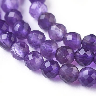 Natural Amethyst Beads Strands G-F619-46C-1