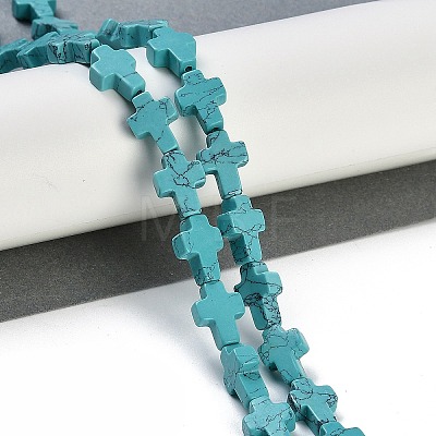 Synthetic Turquoise Beads Strands G-I369-A09-01-1