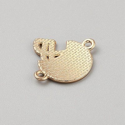 Zinc Alloy Enamel Sport Connector Charms FIND-CJC0437-009B-10-1