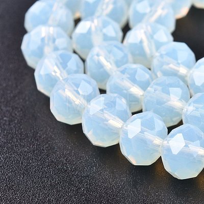 Glass Beads Strands EGLA-A034-J8mm-D06-1