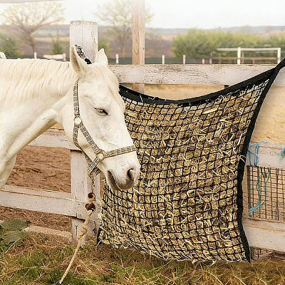 Polyester Feed Hay Mesh Bags ABAG-WH0048-98B-1