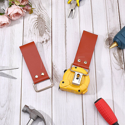 2Pcs Leather Tape Measure Holder for Belt TOOL-CL0001-03B-1