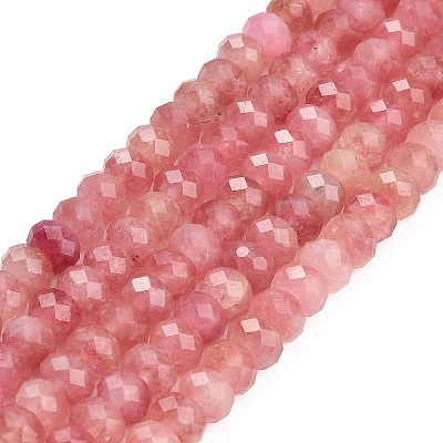 Faceted Dyed Natural White Jade Beads Strands GG-CBAE966-01A-H-1