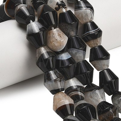 Natural Agate Beads Strands GG-L001-D02-02D-1