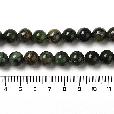 Natural Chrysoprase Beads Strands G-H298-A09-04-1