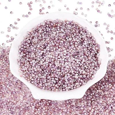 Picasso Glass Seed Beads SEED-Q041-02J-1