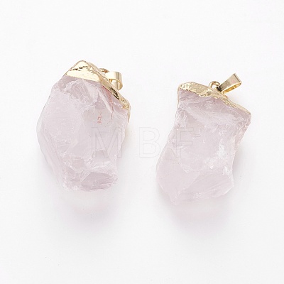 Natural Quartz Crystal Pendants G-O169-01B-05G-1