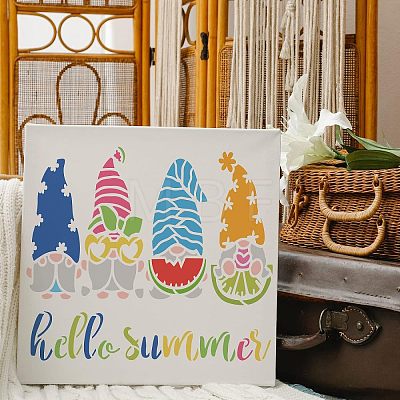 Plastic Reusable Drawing Painting Stencils Templates DIY-WH0172-509-1