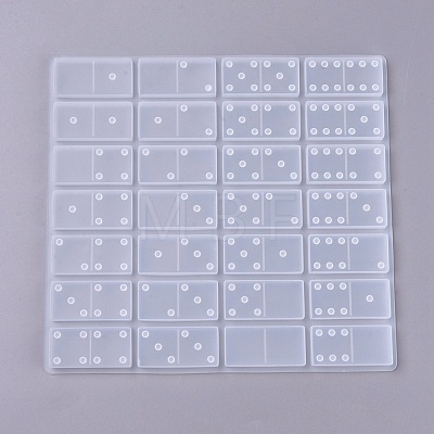 DIY Dominoes Silicone Molds DIY-K017-04-1
