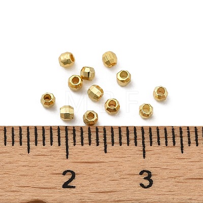 Brass Spacer Beads KK-P249-02A-G-1