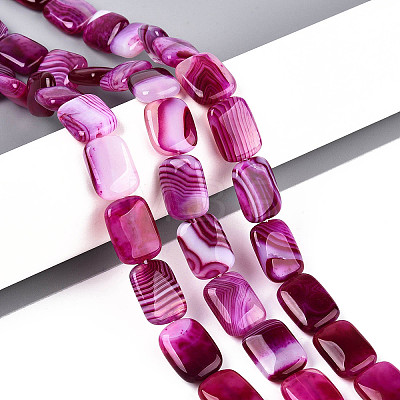 Natural Agate Beads Strands G-N356-03A-15-1