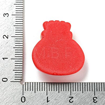 Christmas Opaque Resin Decoden Cabochons RESI-U006-04B-1