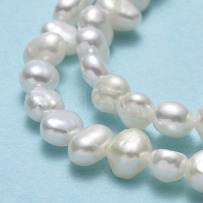 Natural Cultured Freshwater Pearl Beads Strands PEAR-A005-05H-01-1