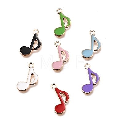 Alloy Enamel Pendants X-FIND-H066-02G-1