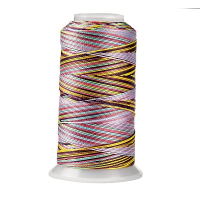 Segment Dyed Round Polyester Sewing Thread OCOR-Z001-B-23-1