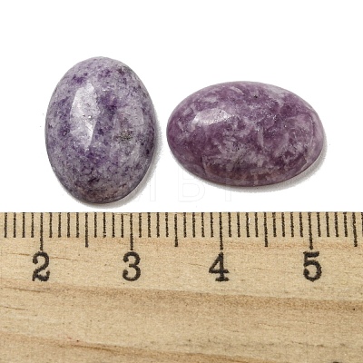 Natural Lepidolite Cabochons G-C115-01A-42-1