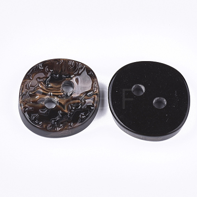 Resin Buttons RESI-S377-04A-02-1
