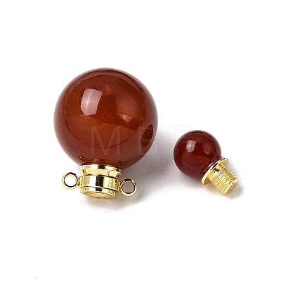 Natural & Synthetic Gemstone Perfume Bottle Pendants GG-CBA7610-02G-1