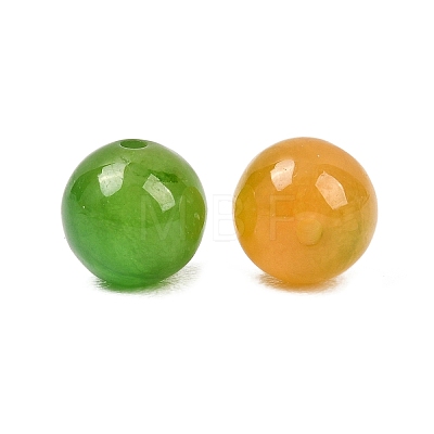 Natural Myanmar Jade Dyed Beads G-D364-11A-1