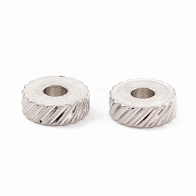 Non-Tarnish 201 Stainless Steel Spacer Beads STAS-A057-26B-P-1