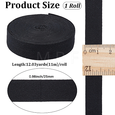 11M Cotton Herringbone Ribbon OCOR-GF0006-43B-02-1