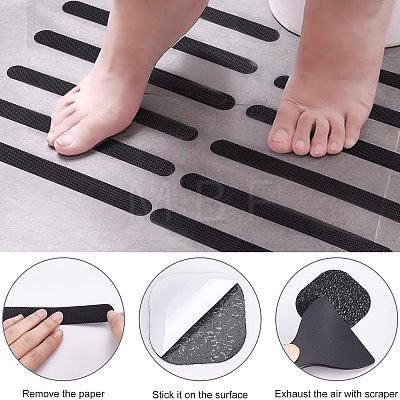  28Pcs 3 Style PEVA Self Adhesive Non Slip Bath Tub Stickers DIY-NB0006-13-1