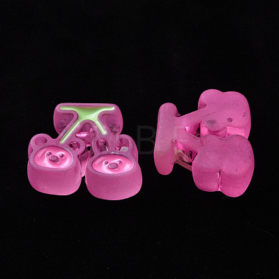 Transparent Acrylic Beads MACR-S374-04B-02-1