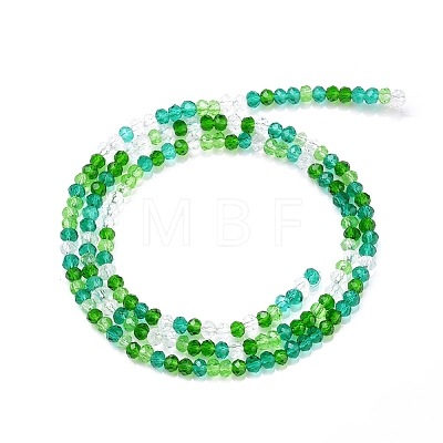 Glass Beads Strands GLAA-F106-B-09-1