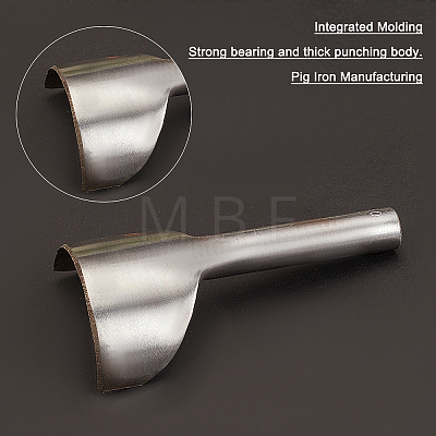 2 Pcs 2 Styles 45# Steel Leathercraft Tool TOOL-GA0001-30P-1